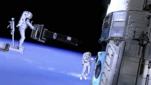 HST SM4 WFC3 Installation EVA Positioning