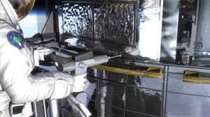 New Outer Blanket Layer (NOBL) Installation EVA Animation