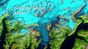Columbia Glacier, Alaska, 1986-2011