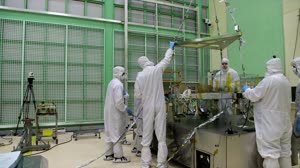 ICESat-2 Testing and Integration B-roll: ATLAS Optics Bench Fitcheck