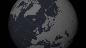 Landsat 8 Crosses the Arctic