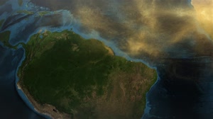 Satellite Tracks Saharan Dust To Amazon In 3-D: Amazon Transport Close Up