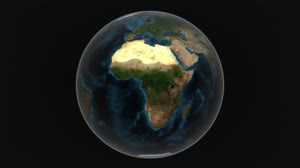 Satellite Tracks Saharan Dust To Amazon In 3-D: Sahara Map