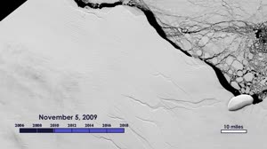 Crack in Larsen C Ice Shelf