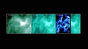 Sun Shreds Its Own Eruption