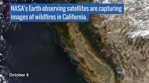 NASA Satellites See Wildfires from Space