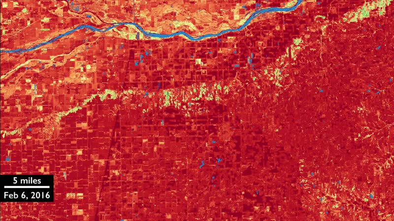 Harmonized Landsat 8 and Sentinel-2 Data: Columbus Nebraska