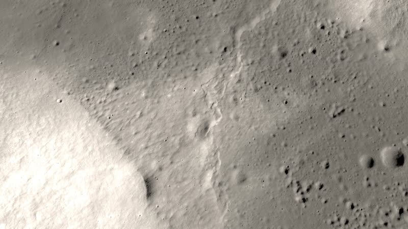 Lee Lincoln Scarp at the Apollo 17 Landing Site