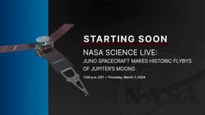 NASA Science Live: Juno Spacecraft Makes Historic Flybys of Jupiterâ€™s Moons [Episode 54]