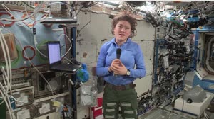 ISS In-Flight Event with Asbury Elementary School and Christina Koch