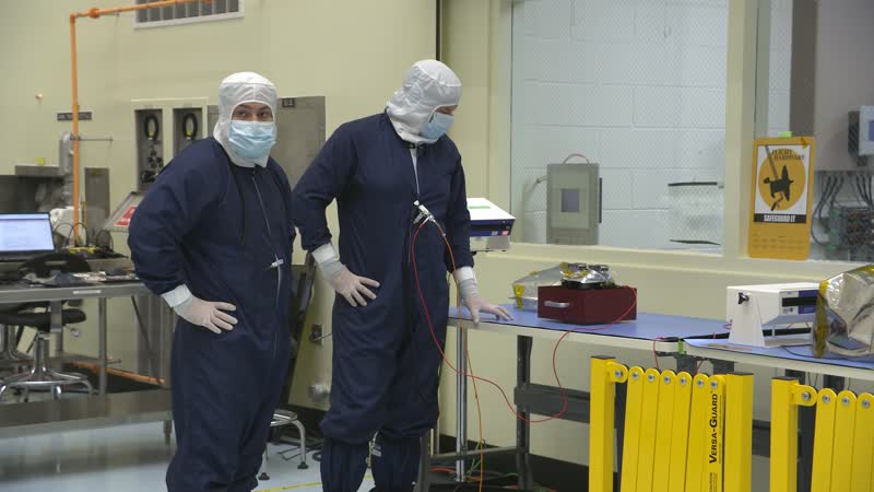 Europa Clipper Solar Array Install