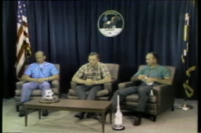 Apollo 11 Crew Prelaunch Press Conference