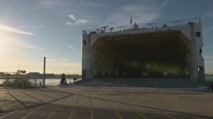 ULA Atlas V Booster Arrives for Boeing's Orbital Flight Test (OFT)