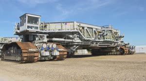 Crawler Move B-roll and Timelapse featuring Driver Daniel Zapata