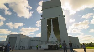 Launch Abort System Roll to Pad