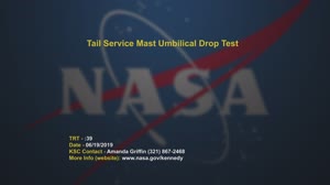 Tail Service Mast Umbilical Drop Test