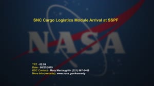 SNC Cargo Logistics Module Arrival