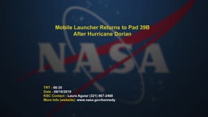 Mobile Launcher Moves Back to Pad 39B