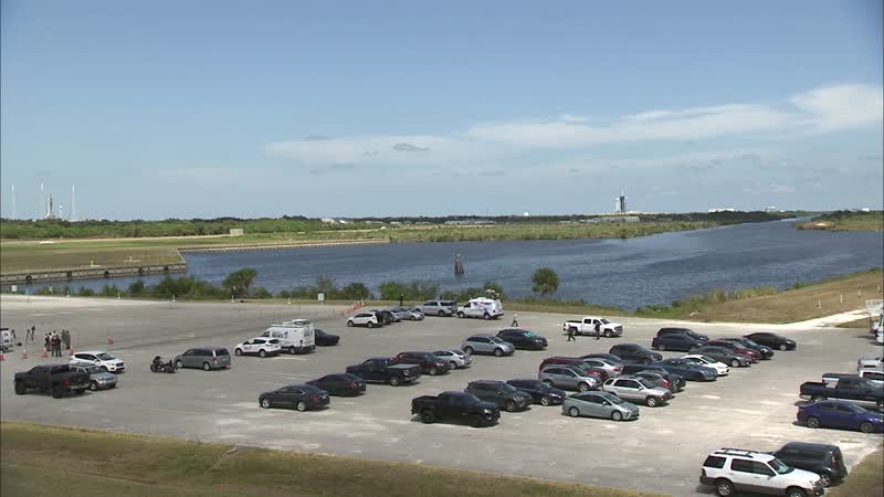 SLS Core Stage Pathfinder Arrival at KSC - Timelapse 