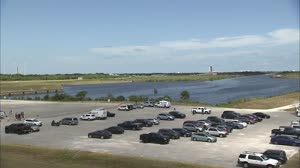 SLS Core Stage Pathfinder Arrival at KSC - Timelapse