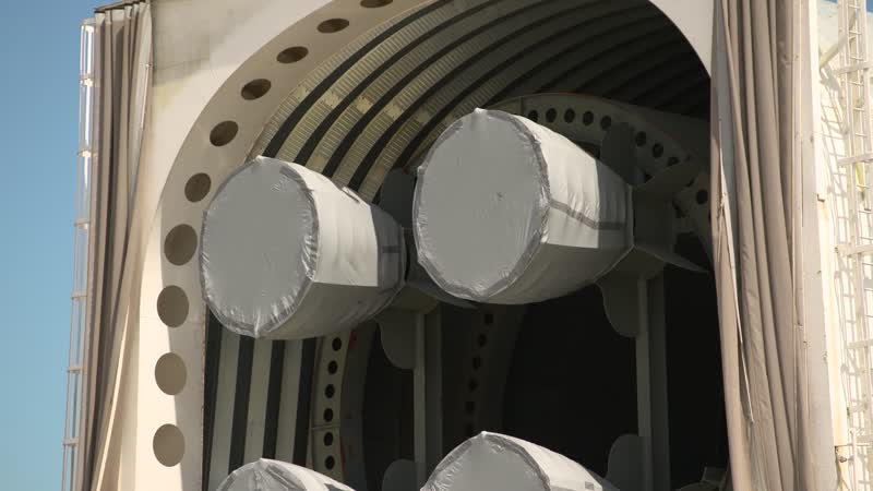 SLS Core Stage Pathfinder Transport to VAB