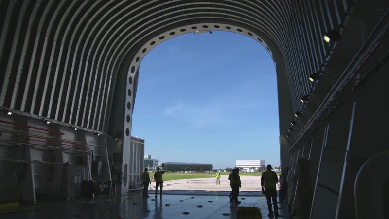 SLS Core Stage Pathfinder Leaves Kennedy for Michoud