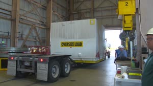 SLS Booster Right Aft Exit Cone Arrival