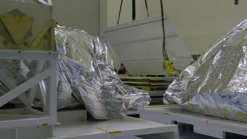 Mars 2020 Heat Shield and Backshell Unboxing