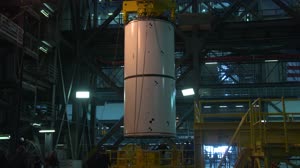 Exploration Ground Systems Booster Segment Stacking Training