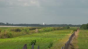 Orion Artemis I Crew and Service Module Return to Kennedy - Arrival, Offload, Transport to O&C
