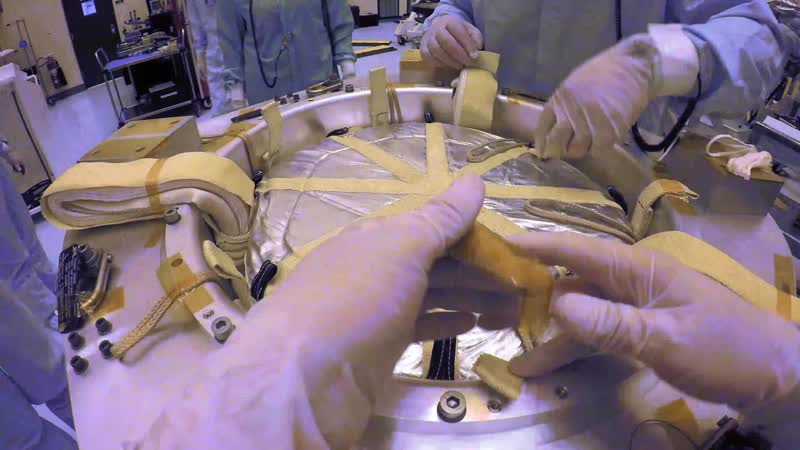 Mars 2020 Perseverance: Parachute Integration, ATLO PDS Assembly and Installation