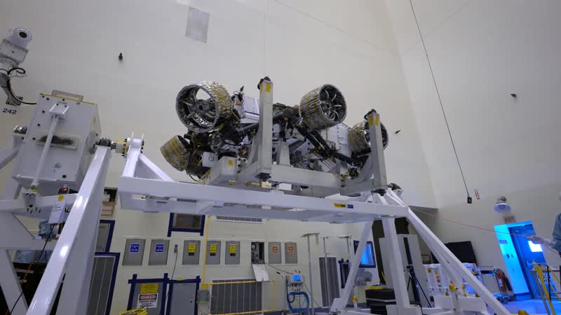 Mars 2020 Perseverance Rover Turnover
