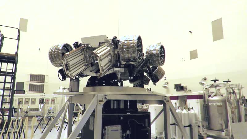 Mars 2020 Perseverance Rover Mass Properties Test