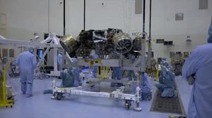 Mars 2020 Perseverance Rover Lift Operations
