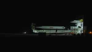 NASA's SpaceX Demo-2 Crew Dragon/Falcon 9 Rollout and Lift to Vertical - BROLL