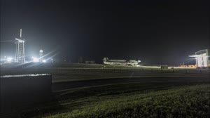 NASA's SpaceX Demo-2 Crew Dragon/Falcon 9 Rollout and Lift to Vertical - TIMELAPSE