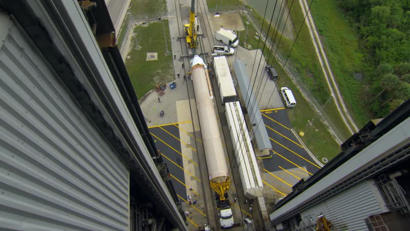 Mars 2020 Launch Vehicle on Stand