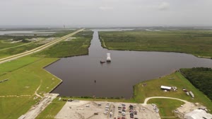 Artemis I Launch Vehicle Stage Adapter Arrival