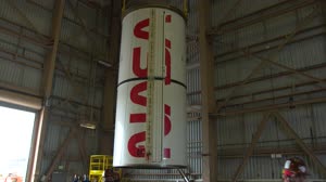 NASA Logo on SLS Booster Segments