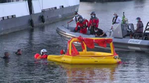 Crew-2 Astronaut Training - Water Survival Training