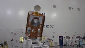 Sentinel-6 Spacecraft Transition & Movement For Fueling