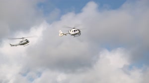 Helicopter Heritage Flight (Huey and H-135)