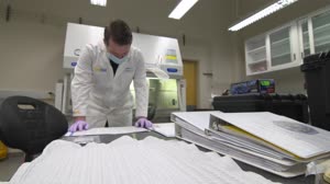 CRS-21 Media Bag Filling