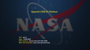 SpaceX CRS-21 Rollout