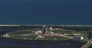 SpaceX CRS-21 Liftoff - GSS Helicopter View (4K)