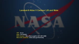 Landsat-9 Atlas V Centaur Lift and Mate