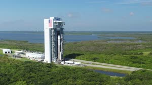 Boeing OFT-2 Rollout to Pad for Launch - DRONE