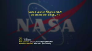 United Launch Alliance (ULA) Vulcan Rocket on SLC-41 at CCSFS