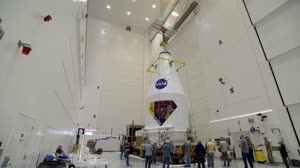 Lucy Spacecraft Lift to Lufkin