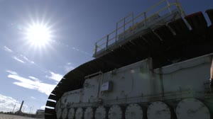 Crawler Transporter-2 Roll to VAB for Artemis I WDR Rollout